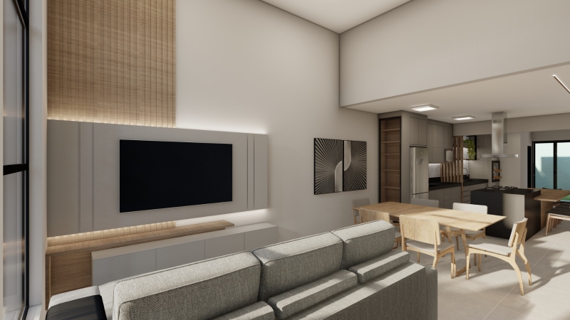 São Paulo - São Carlos, Residencial Villeneuve I , Casa em Loteamento Fechado, (Imovel a Venda)