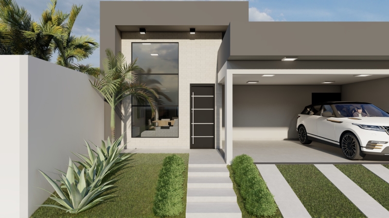 São Paulo - São Carlos, Residencial Villeneuve I , Casa em Loteamento Fechado, (Imovel a Venda)