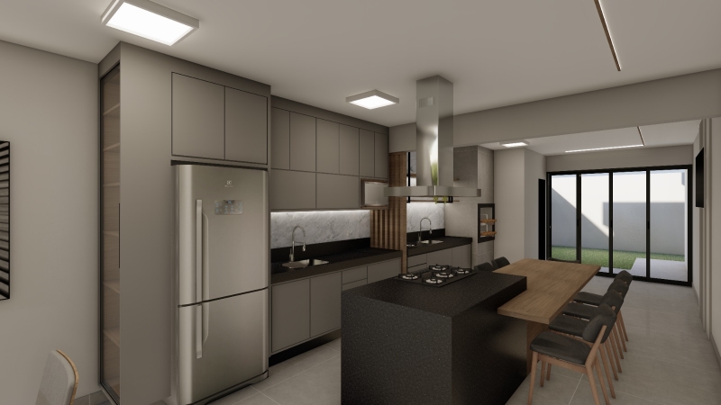 São Paulo - São Carlos, Residencial Villeneuve I , Casa em Loteamento Fechado, (Imovel a Venda)
