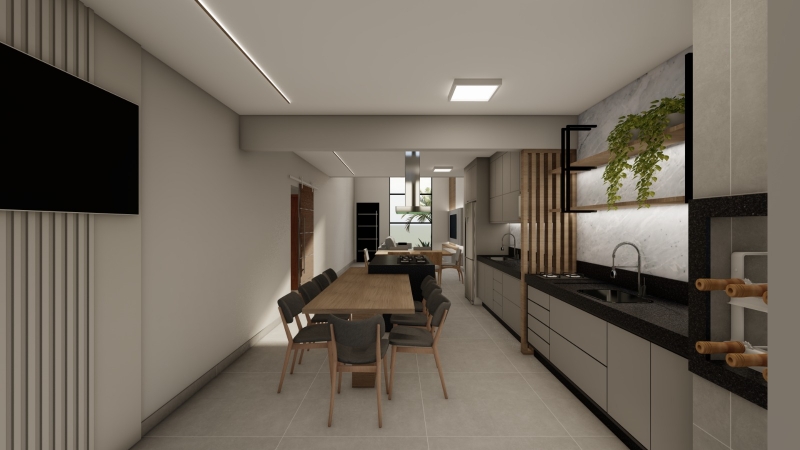 São Paulo - São Carlos, Residencial Villeneuve I , Casa em Loteamento Fechado, (Imovel a Venda)